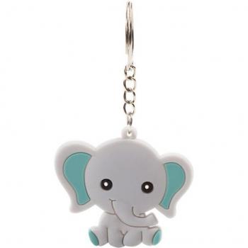 Set de 50 Llavero Bebé Panda Elefante Temático