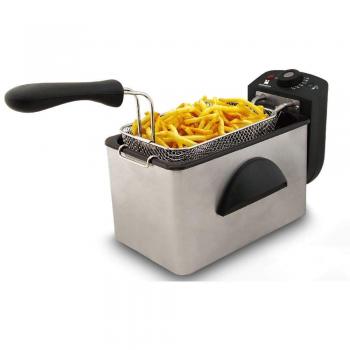 2000 W Hoffmann 2,5 l Küchengerät – Edelstahl‑Fritteuse