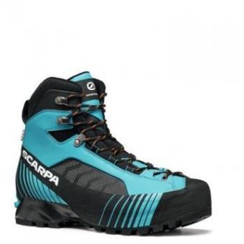 Scarpa Ribelle Lite HD Damen Alpinwanderschuhe Größe 42 türkis/schwarz