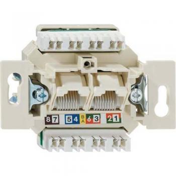 Presa di rete incassata CAT 6 Rutenbeck