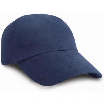 Result Headwear Freizeitkappe Flachprofil Schweres Baumwollmaterial