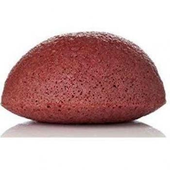 Éponge Konjac Pure à l'Argile Rouge