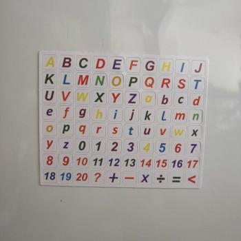 Kids Alphabet Fridge Magnets