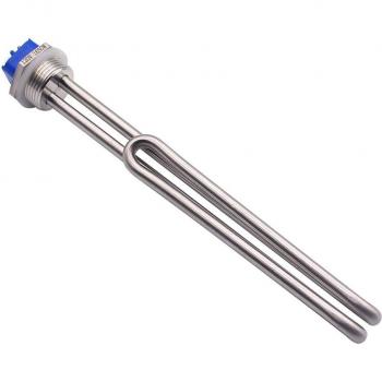 AIICIOO Immersion Water Heater, 1 NPT, 1650W, Stainless Steel