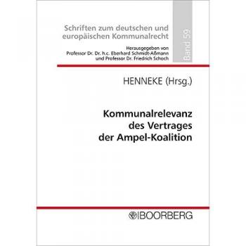 Kommunalrelevanz des Vertrages der Ampel-Koalition