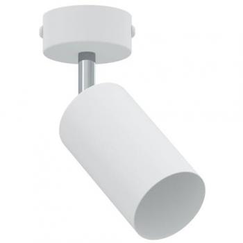 Spot plafonnier blanc 6x6x16,5 cm, acier – Vidaxl