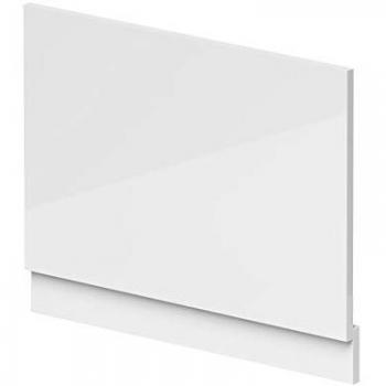 Gloss White MDF Bath End Panel & Plinth