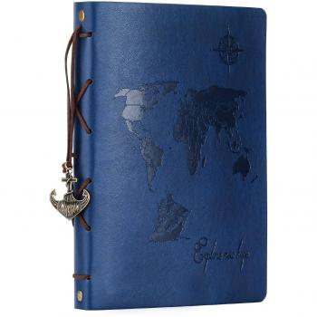 ZEEYUAN DIY Fotobuch 60 Seiten 22x27.3cm mit Fotoecken für persönliche Gestaltung