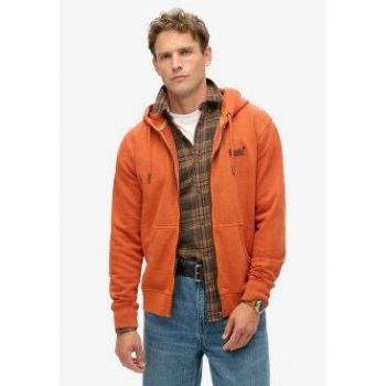 Fall Whisper Brown Zip‑Hood