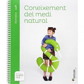CONEIXEMENT DEL MEDI NATURAL 1 PRIMARIA SABER FER.