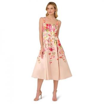 Adrianna Papell Women's Midi Dress