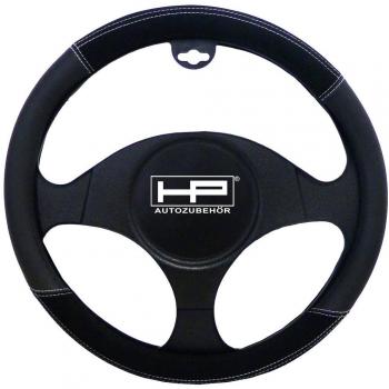 Couvre-volant de Voiture Noir 39 cm