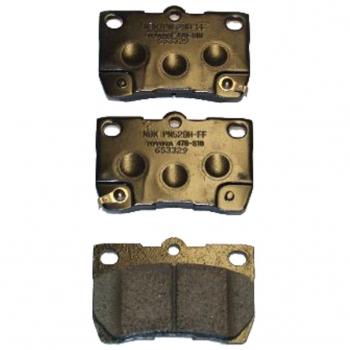 Plaquettes de frein ASHIKA 51-02-217