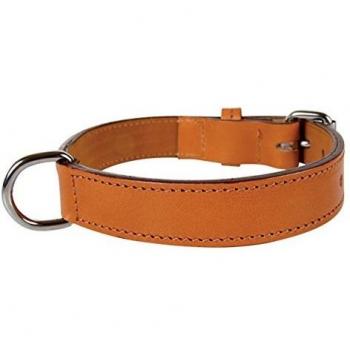Collar de cuero premium Zolux para perros
