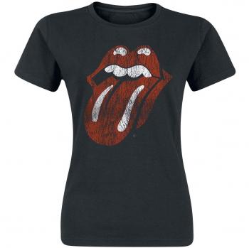 The Rolling Stones Classic Tongue T-Shirt schwarz in XL