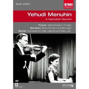 Menuhin et Hephzibah Menuhin jouent Franck, Schubert & Bartók (EMI Classic Archive 25)