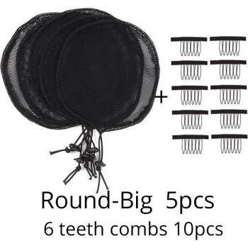 Drawstring Base Net for Ponytail Wig Liner
