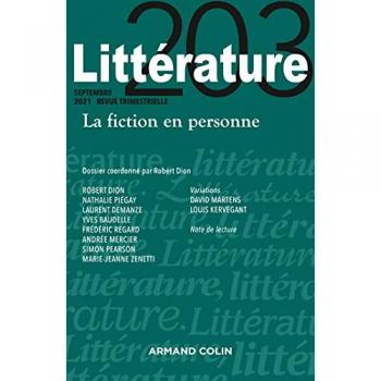 Littérature Nº203 3/2021 La fiction en personne