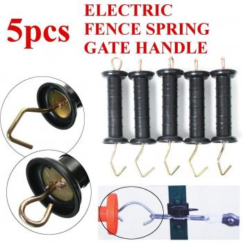 5pcs Heavy Large Shield Spring Gate Handle for Fencing