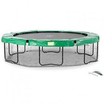 EXIT Trampolin-Guard Oval 244 × 380 cm – Schutznetz in Premium‑Qualität