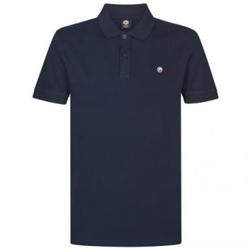 Petrol Industries Poloshirt Herren 3XL – Navy Blau, Regular Fit, ohne Ausschnitt