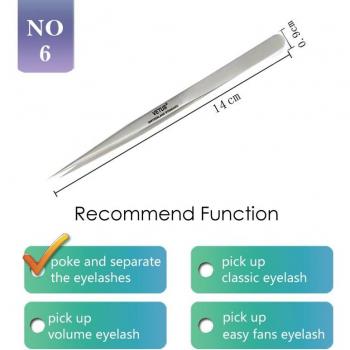 Lucky Lash Pinzas 3D en Acero Inoxidable