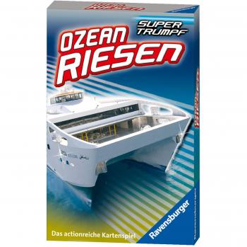 RAVENSBURGER 20309 Ozeanriesen – Supertrumpf‑Quartett