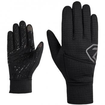 Guantes Ziener Ivano Touch 7 Black para Deportes de Invierno