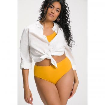 Plus Size 4 Pack of White Stretch Cotton Women's Panties