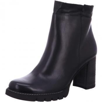 Paul Green Damen Schlupfstiefel mit Reißverschluss Kaltfutter 9424-003 Schwarz