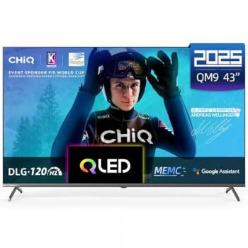 CHiQ U43QM9G 43 Téléviseur 4K UHD avec DLG 120Hz