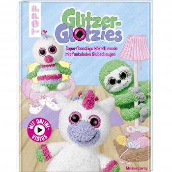 Glitzer-Glotzies: Superflauschige Häkelfreunde mit funkelnden Glubschaugen. Mit Online-Videos