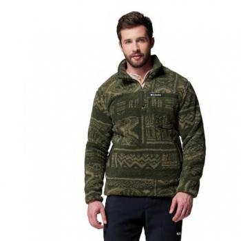 Half Zip High Pile Rugged Ridge Verde Bosco M