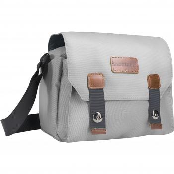 Étui de protection Mantona Milano gris