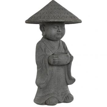 Monje Esprit – Estampa Gris Oriental 30×30×53 cm