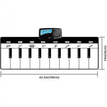 Infant Musical Play Mat with 7 Styles