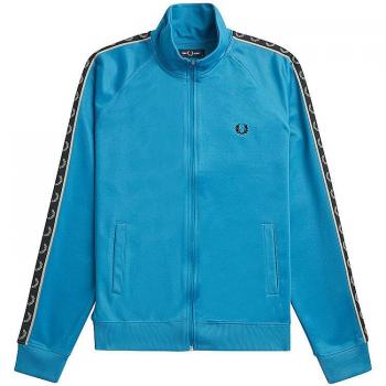 Herren Sweatjacke Blau Fred Perry Größe L