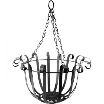 Balkonblumentopf-Halter aus Eisen