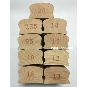 13 cm Radius Schleifscheibe für Gitarrenarbeiten: Bundnivellierung & Inlayarbeit