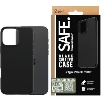 Custodia TPU Safe per iPhone 16 Pro Max – Nero