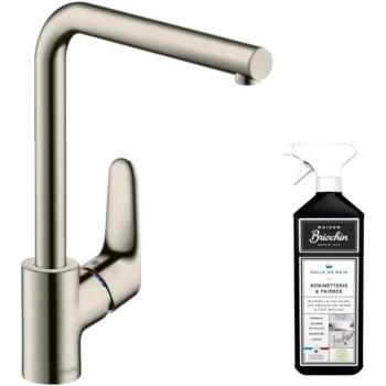 Hansgrohe Mitigeur de cuisine Focus M41 280 + nettoyant Briochin