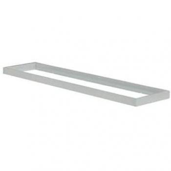 Bâti rectangulaire saillant KANLUX 1200 mm – finition argent – montage panneau LED