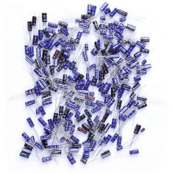 210Pcs Electrolytic Capacitors Assortment Set