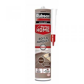 Rubson Perfect Home Mastic Bois & Parquet couleur Wengé, 280 ml