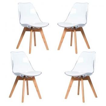 Confezione 4 sedie Nest Dream – Verona stile scandinavo