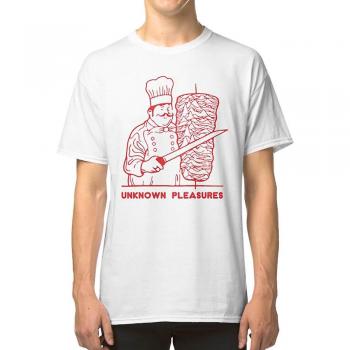 T-shirt Joy Division Kebab (rouge) RockShark blanc Taille L