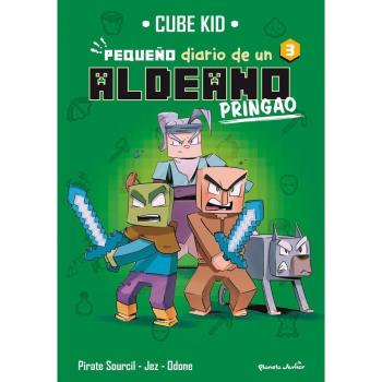Minecraft. Pequeño diario de un aldeano pringao 3: Narrativa (Tapa blanda).