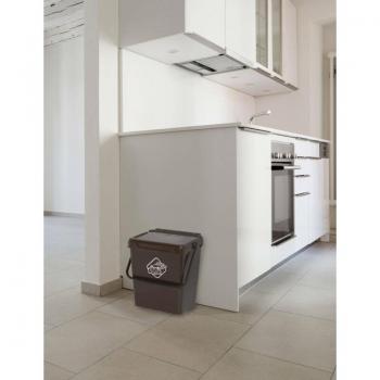 Marron 30L Conteneur Polypropylène – Fabriqué en Italie