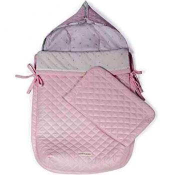 Rivestimento Universale per Passeggino Pasito a Pasito, Linea Maria, Gruppo 0, con Cuscino, Colore: Rosa