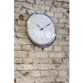 NeXtime Zeitmesser 60 Minuten – weiße Wandmontage – Metall und Kunststoff